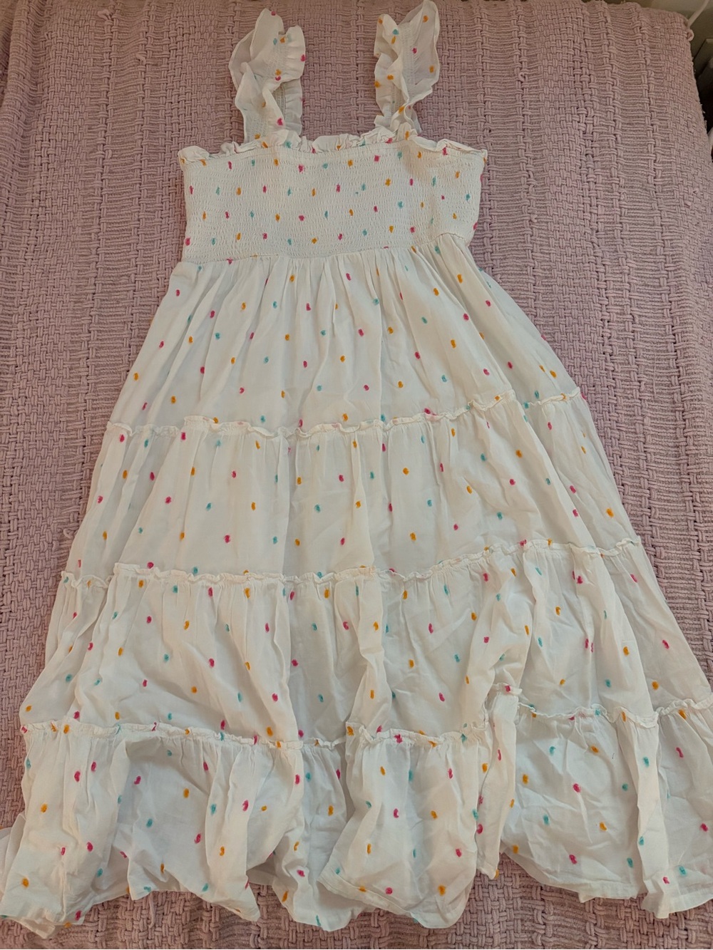 Crown and ivy smocked dress
